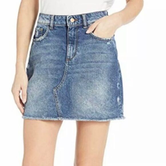NWT  DI1961  Georgia Malone Denim skirt size 24 - Picture 1 of 8